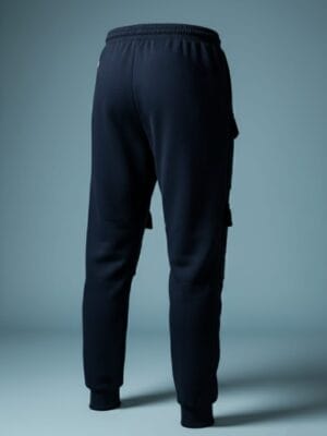 Lycra Cargo Jogger Pants Dark Blue – Stretchable Premium Streetwear for Men
