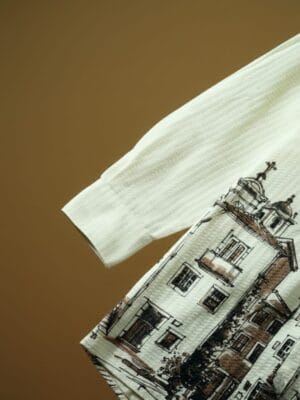 Cream Popcorn Cotton