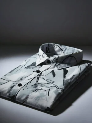 Abstract Printed Shirt | Trendy Designer Style