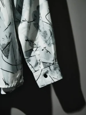 Abstract Printed Shirt | Trendy Designer Style