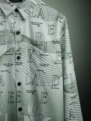 Floral Printed Designer Shirt