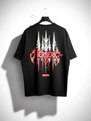 Oversized Berserk Graphic T-Shirt